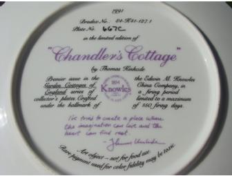 Thomas Kinkade collector's plate
