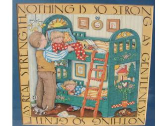 Framed Mary Engelbreit print