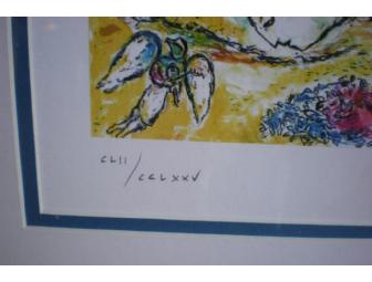 The Sources of Music -- signed lithograph by Marc Chagall