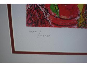 The Triumph of Music -- signed lithograph by Marc Chagall
