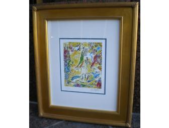 The Sources of Music -- signed lithograph by Marc Chagall