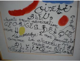 Joan Miro print