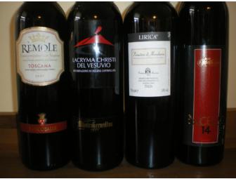 Case of Italian red wine