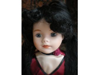 Spanish doll from the American Dream Porcelain Dolls Collection