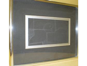 Abstract pencil drawing by Kenn Bird