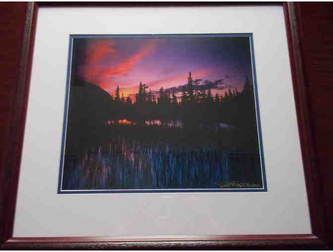 Custom Framed Photo titled "Red Skies at Night" - Photo 1