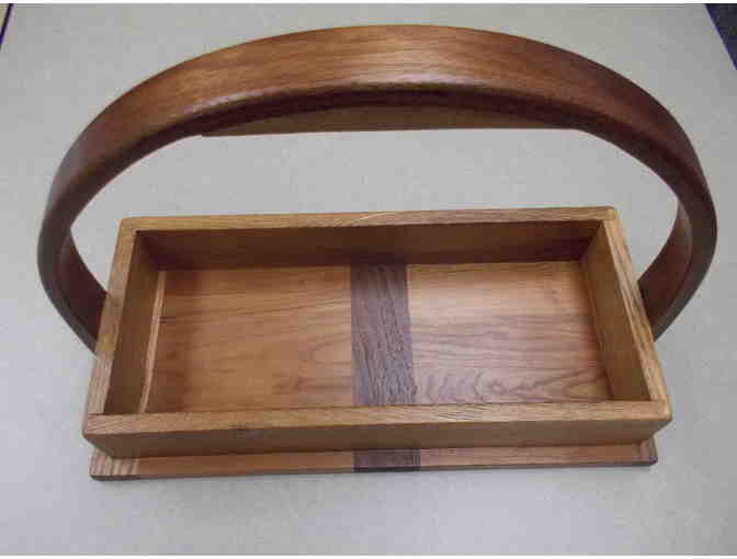 Handmade Wooden Basket - Photo 1