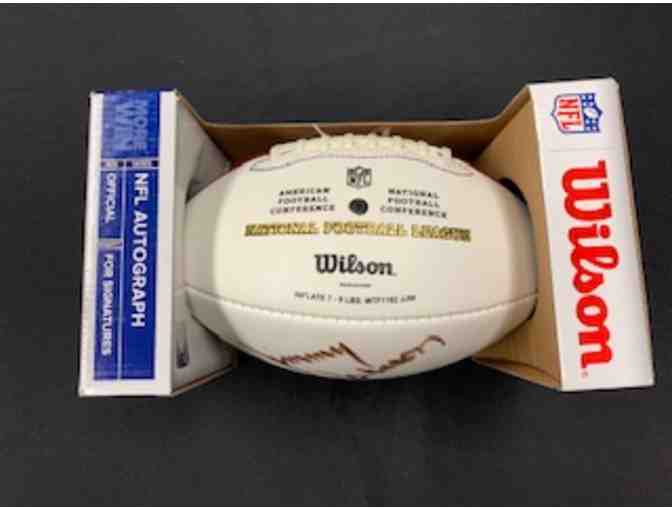 Collector Football Signed by Hall of Fame Head Coach Jimmy Johnson