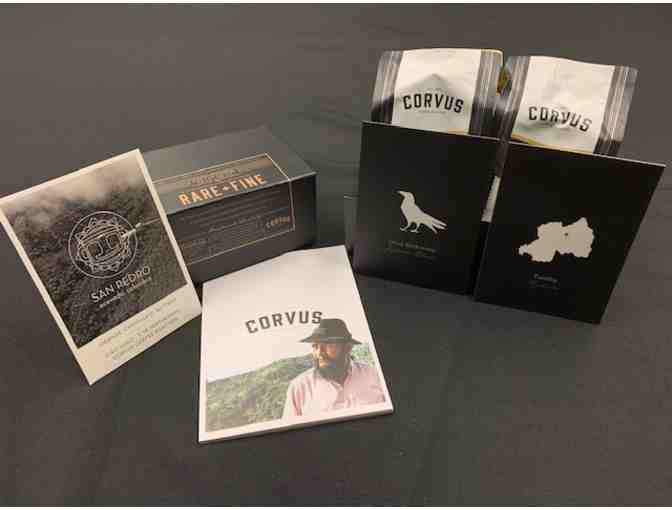 Corvus Coffee Roasters Package