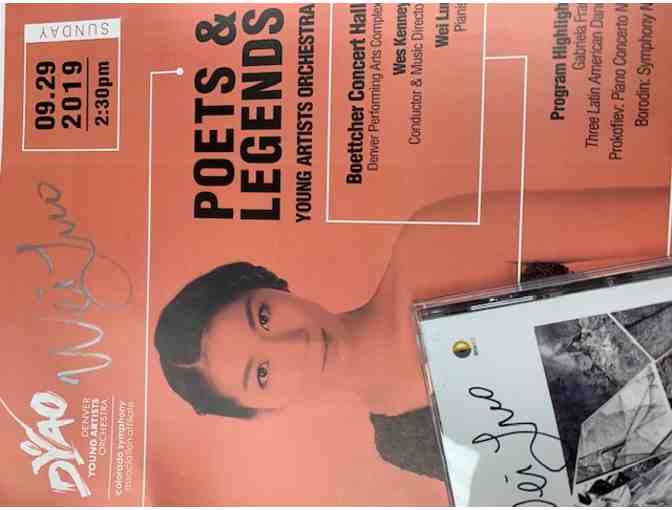 Wei Luo Signed Posters and CD