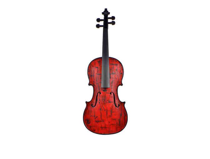 Painted Violin by Jeff Page