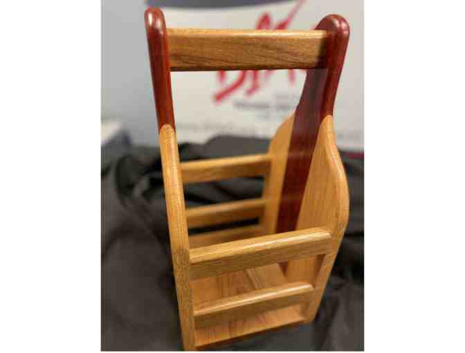 Handcrafted Wood Wine Caddy