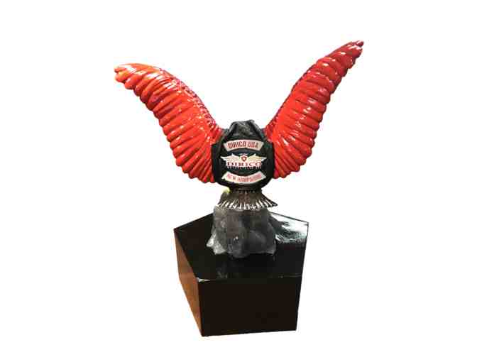 Dirico Motorcycles Eagle w/ signed Steven Tyler guitar