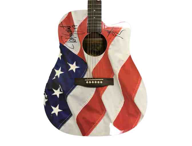 Ted Nugent Eagle w/ signed guitar