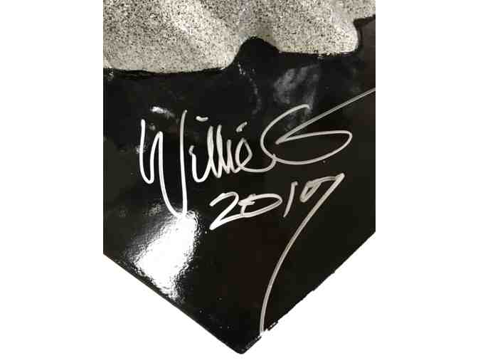 Harley Motor Company Eagle signed by Willie G. & Bill Davidson