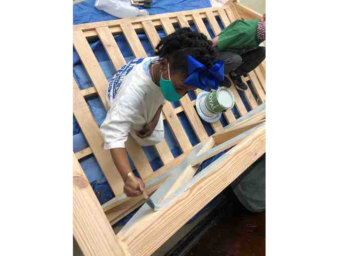 2021 1st Grade Project - Hanging Daybed Porch Swing - Photo 7