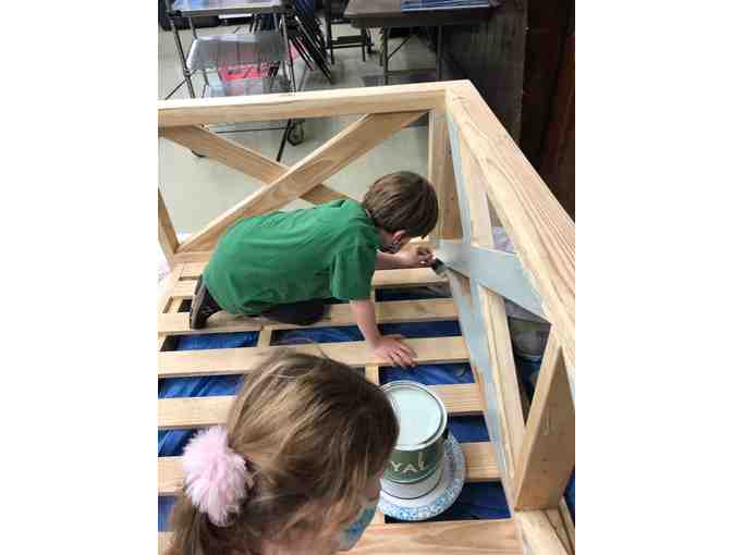 2021 1st Grade Project - Hanging Daybed Porch Swing - Photo 10