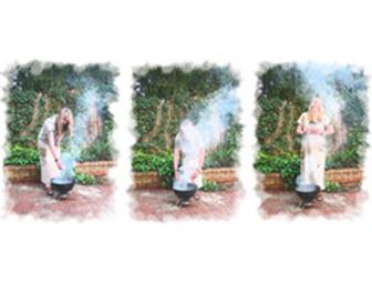 Personalized signed copy of 'Holy Smokes: Loose Herbs & Hot Embers for Intense Group Smudg