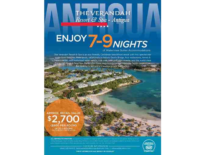 7-9 Nights of Water View Suites at The Verandah Resort &amp; Spa, Antigua - Photo 1