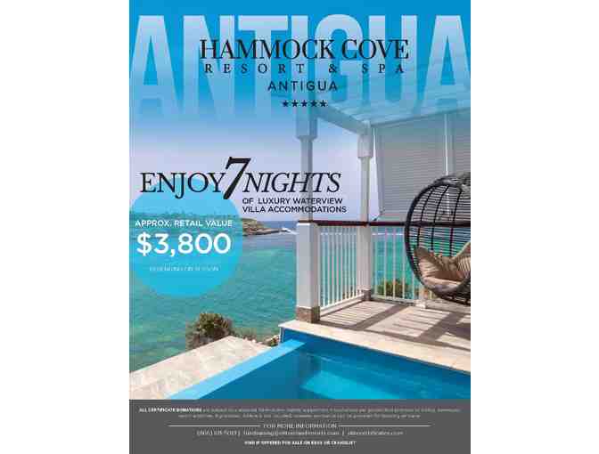 7 Nights Luxury Water view Villa at Hammocks Cove Resort &amp; Spa, Antigua - Photo 1