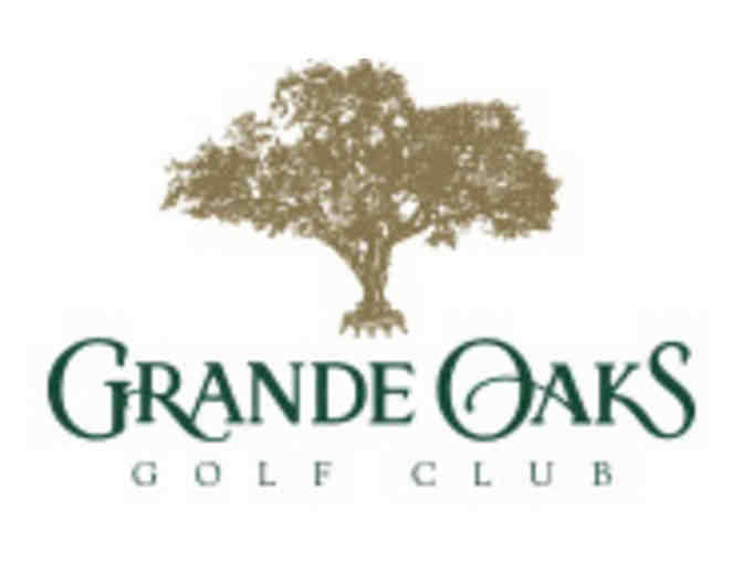 A round of golf for 4 players at Grande Oaks Golf Club