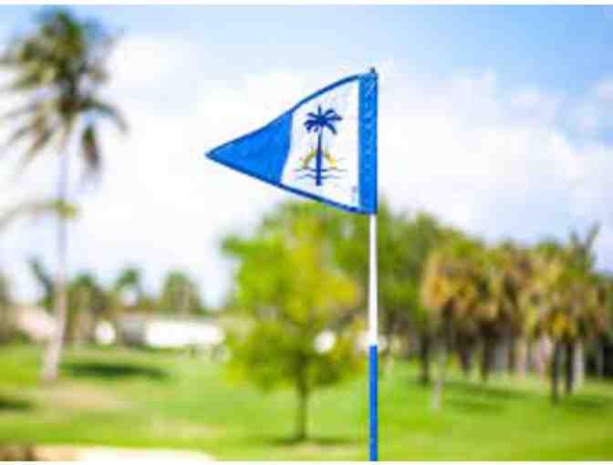 A round of golf for 4 players at Royal Palm Yacht Club