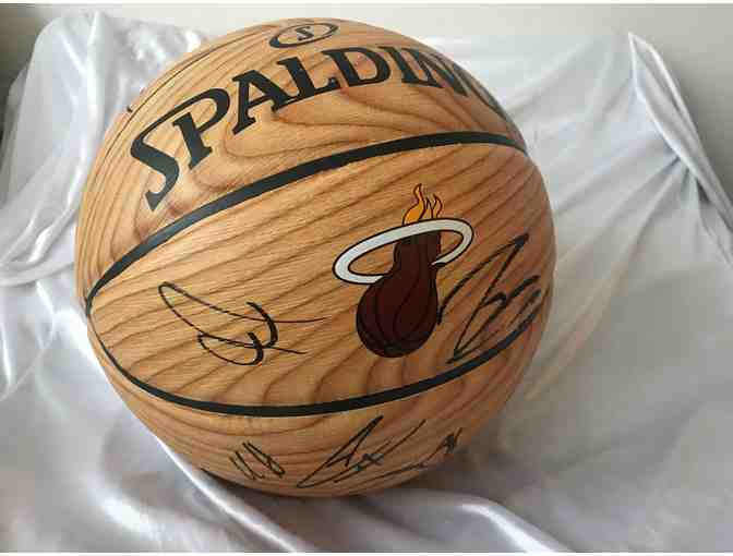 Autographed 2019-2020 Miami HEAT Team Basketball