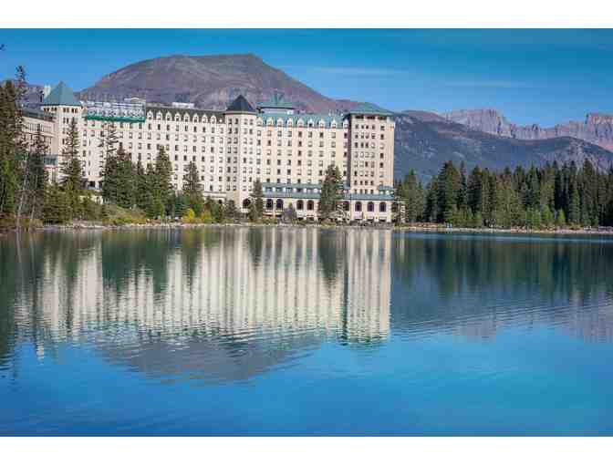 3 nights in a junior suite at Fairmont Lake Louise