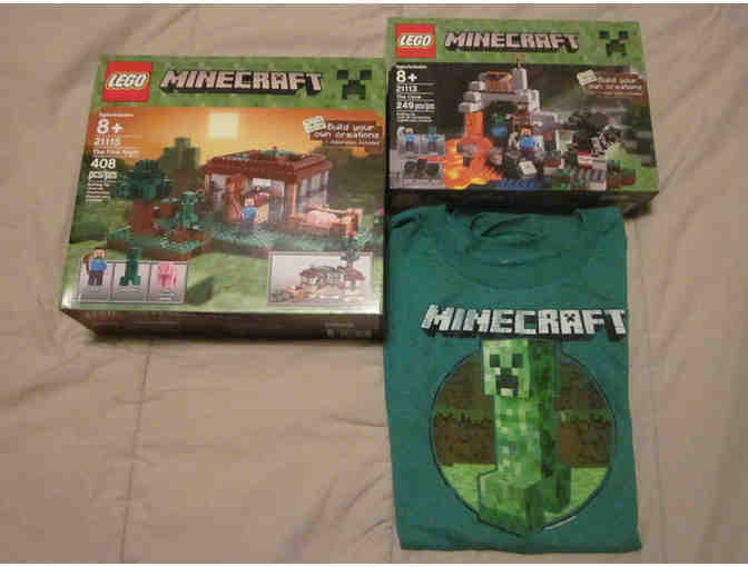 Minecraft Lego Gift Basket