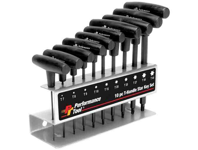 T-Handle Star Set (10-Piece) and 3/8-Inch Drive Mechanic`s Set (51-Piece)