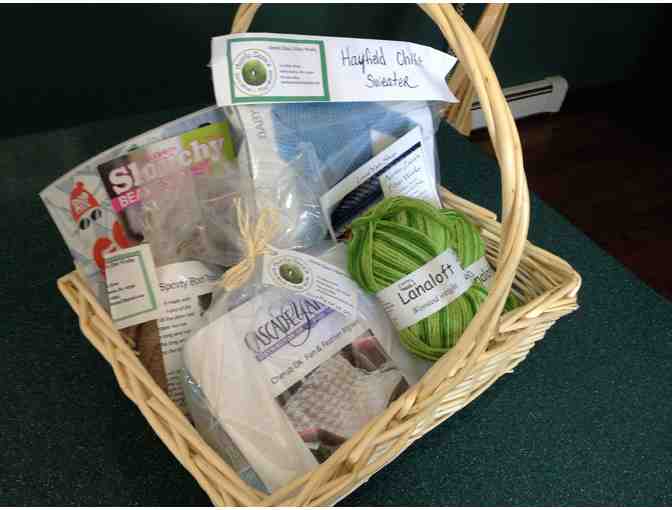 Yarn Basket, Crochet & Knitting Kits, and Pattern Books from Aunty Zaza's