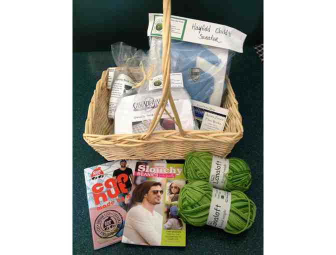 Yarn Basket, Crochet & Knitting Kits, and Pattern Books from Aunty Zaza's