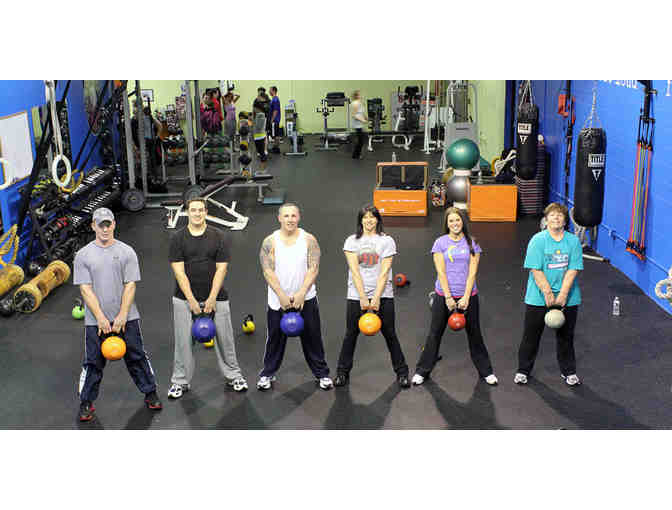 $100 gift certificate for 1 month unlimited classes at Punch Kettlebell Gym