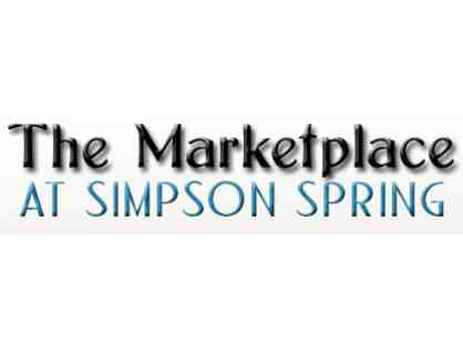 $234 in Gift Certificates to Vendors at The Marketplace at Simpson Spring