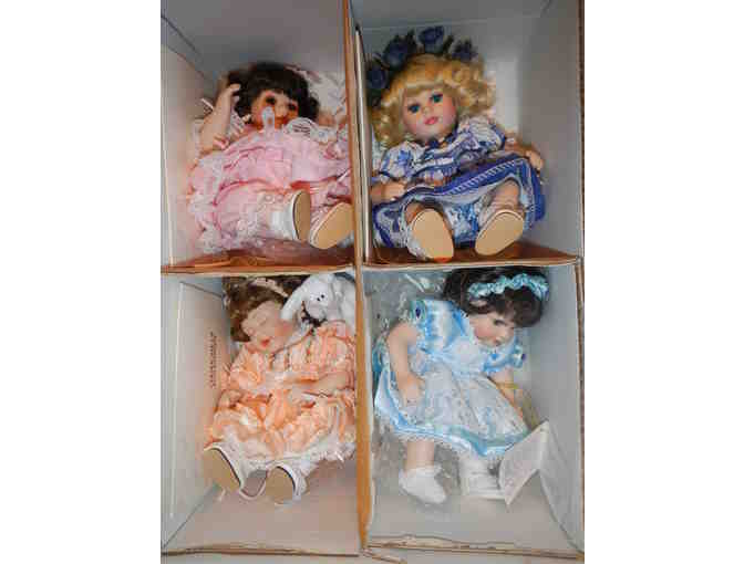 Set of (4) Marie Osmond Tiny Tots Collector Dolls