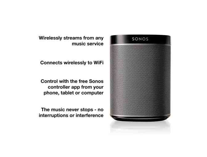 Sonos Play:1 Wireless Speaker System for streaming music