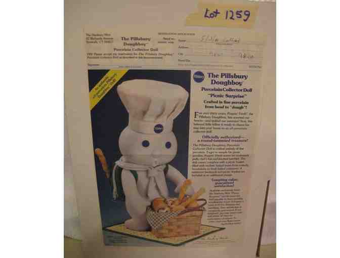 Pillsbury Dough Boy Porcelain Collectible Doll