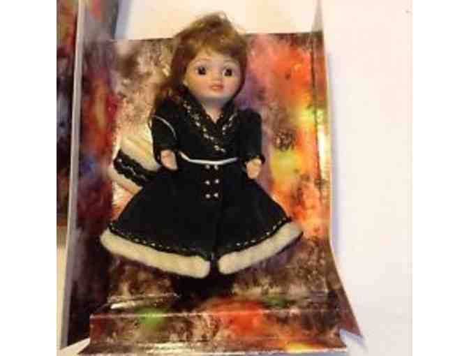 Set of (3) Marie Osmond Christmas Greeting Card Dolls