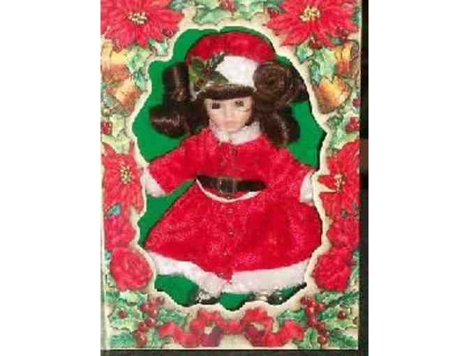 Set of (3) Marie Osmond Christmas Greeting Card Dolls