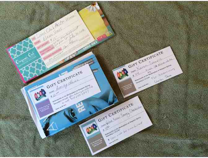 $94 in Gift Certificates to Vendors at The Marketplace at Simpson Spring