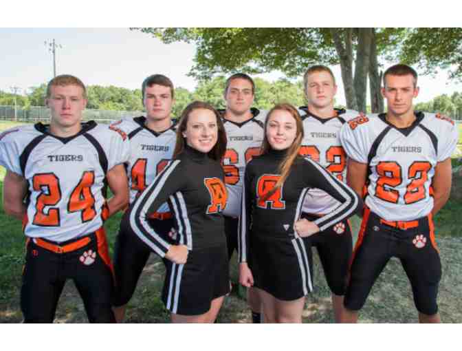 Certificate for 2016 registration fee for either a football or cheerleader registration