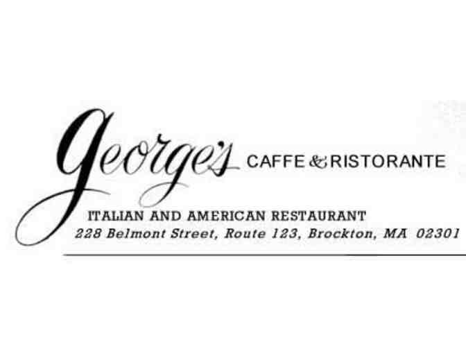Three $25 Gift Certificate to George's Cafe (Top 3 bids win)