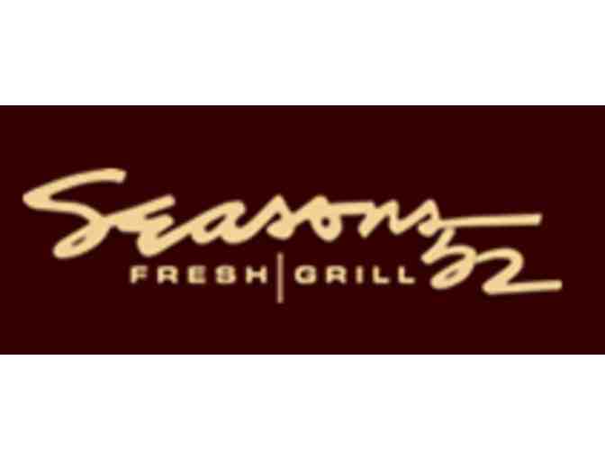 Two $52 Gift Card set for Seasons 52 Fresh Grill (two available)
