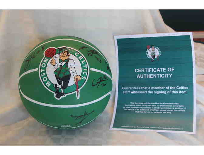 Boston Celtics Autographed Basketball