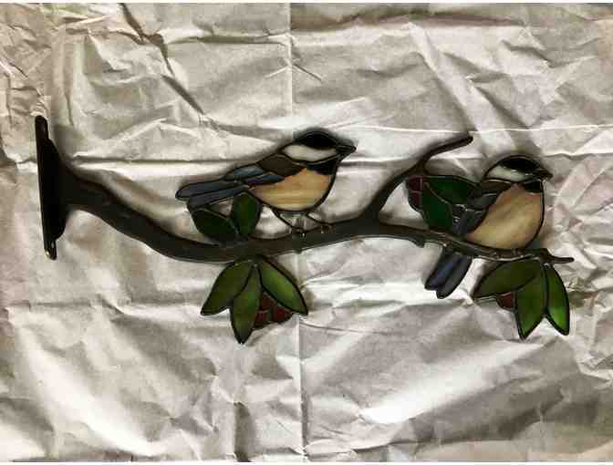 Stained Glass Birds window ornament