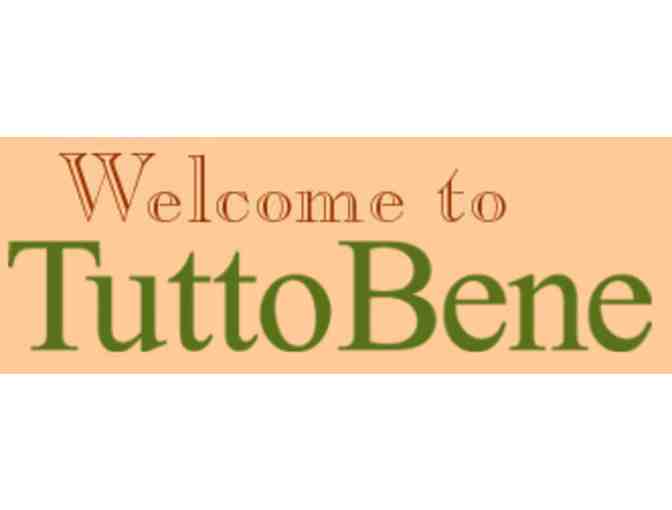 $50 Gift Card to Tutto Bene donated by Larry Hassan of Keller Williams Realty