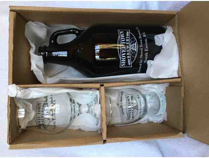 $40 Gift Certificate, Growler Gift Pack and Hooded Sweatshirt from Shovel Town Brewery