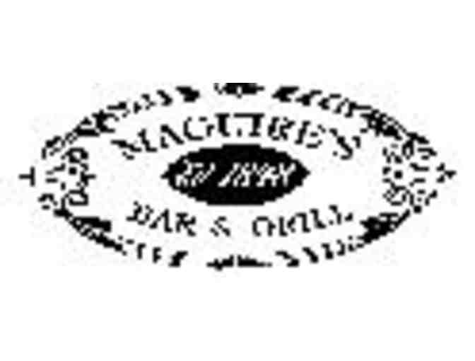 $50 Gift Certificate to Maguire's Bar And Grill donated by Route 106 Auto Body