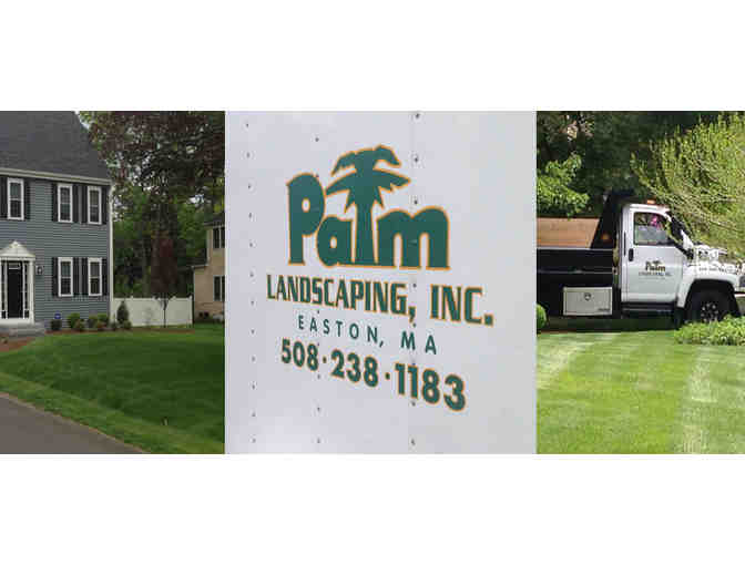 Five (5) cubic yards of Pine Bark Mulch delivered in Easton from Palm Landscaping