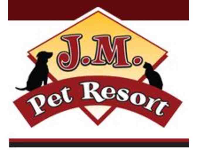 Pet Gift Basket & $100 Cert. for services at JM Pet Resort